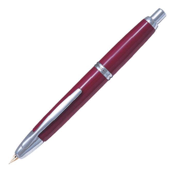 【新品】PILOT キャップレス万年筆 細字 FCN-1MR-DR-F キャップレス PILOT 万年筆 ディープレッド 細字 FCN-1MR-DR-F