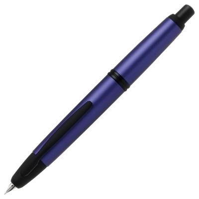 キャップレス PILOT 万年筆 限定マットパープル 細字 FCS-1-MPU-F