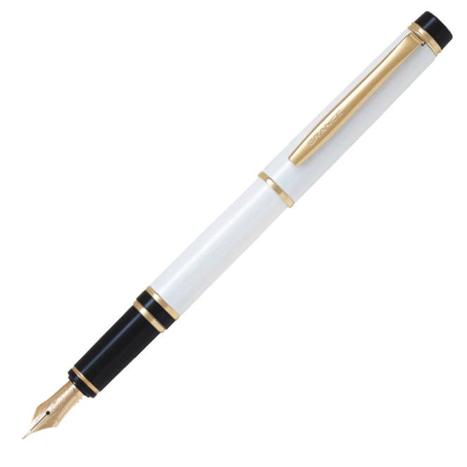 グランセ PILOT 万年筆 パールホワイト ペン先F FGRC-12SR-PW-F