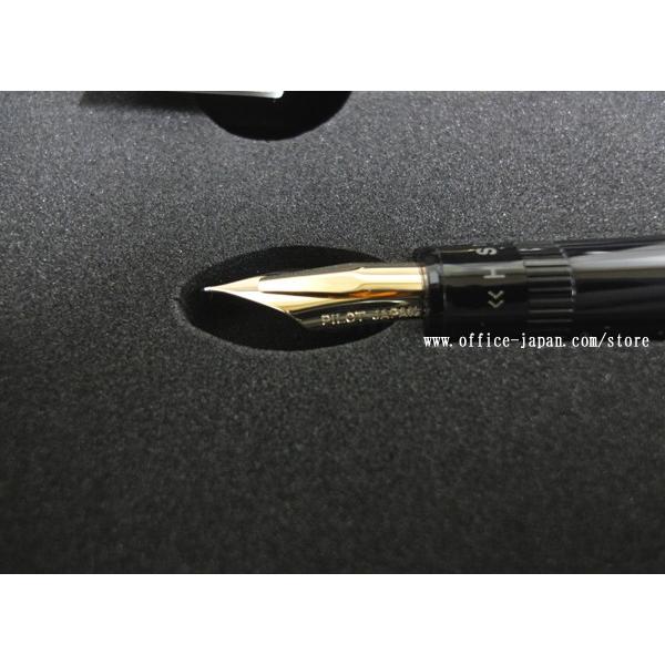 ジャスタス PILOT 万年筆 ジャスタス95 ネットブラック FJ-3MR-NB 