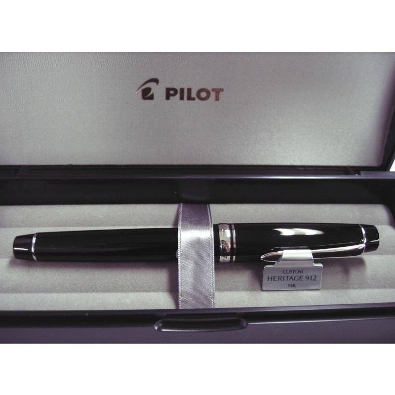 CUSTOM（PILOT） PILOT 万年筆 カスタム ヘリテイジ912 ブラック FKVH