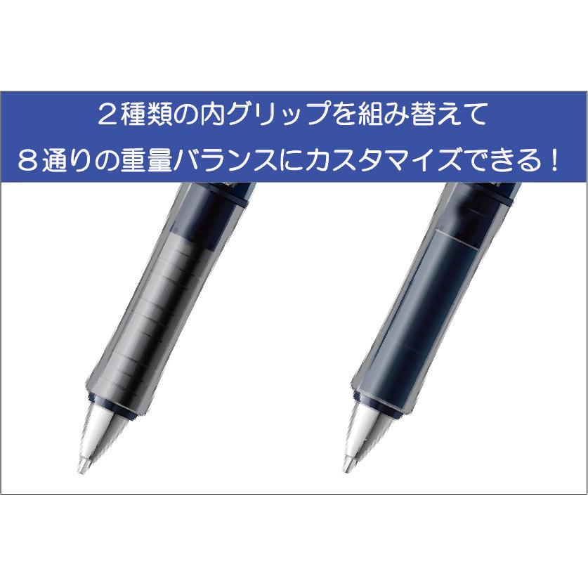 PILOT シャープペンシル ドクターグリップCL プレイバランス ノンカラー 透明 0.5mm HDGCL70R-NC パイロット Dr.GRIP Play BALANCE|officejapan|02
