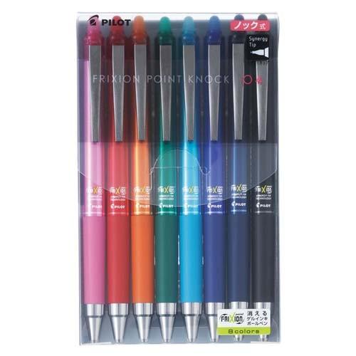 Pilot フリクションポイントノック04 8色セット Lfpk0s4 8c パイロット Frixion Point Knock Lfpk0s4 8c 万年筆の専門店オフィス ジャパン 通販 Yahoo ショッピング