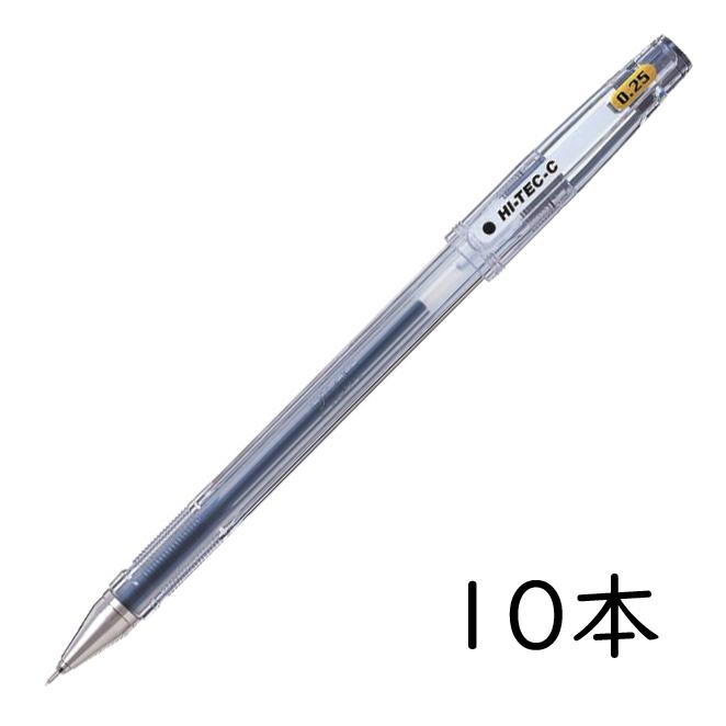 ハイテックC PILOT ゲルインキボールペン ハイテックC025 0.25mm
