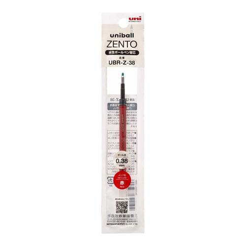 uniball ZENTO 三菱鉛筆 水性ボールペン替芯 UBR-Z-38各種 uni