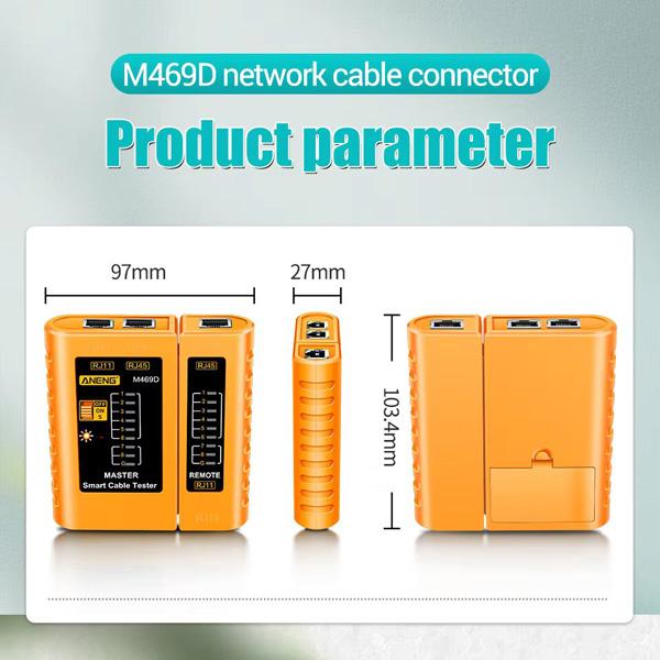 ANENG M469D LANケーブルテスター ネットワーク ケーブルテスター 爆買
