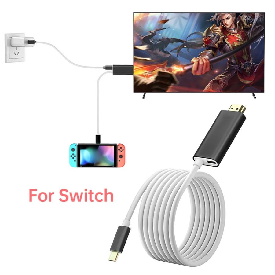 Switch ドック HDMI 変換 ケーブル Type-C USB-C 不要 ドック Switch ドック HDMI 変換 ケーブル Type-C USB-C 不要 ドック
