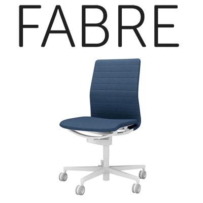 コクヨ ファブレ ストライプタイプ ホワイトフレーム ホワイト脚 肘なし C01-W102CU-W