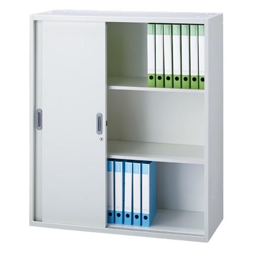 PLUS（プラス） Jeシリーズ 3枚引違い保管庫 JE-105SS : オフィス家具 