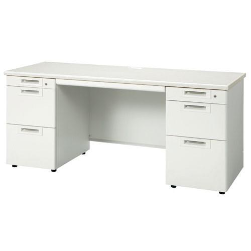 PLUS - つけ加える RJ学習机II 両袖学習机 RJ-166D-33 W1600XD600XH700 家具、インテリア-オフィス家具