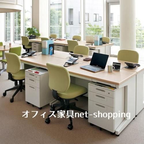 プラス RJデスクII 平机 RJ-166H W1600XD600XH700の画像