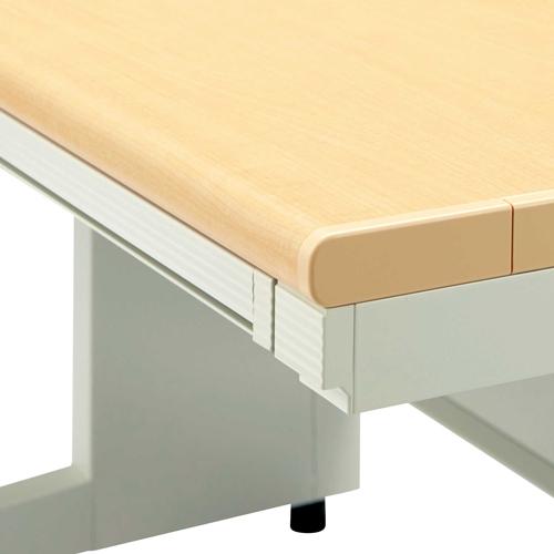 プラス UJデスク 片袖机 ダイヤル錠 UJ-107A-3D W1000_5