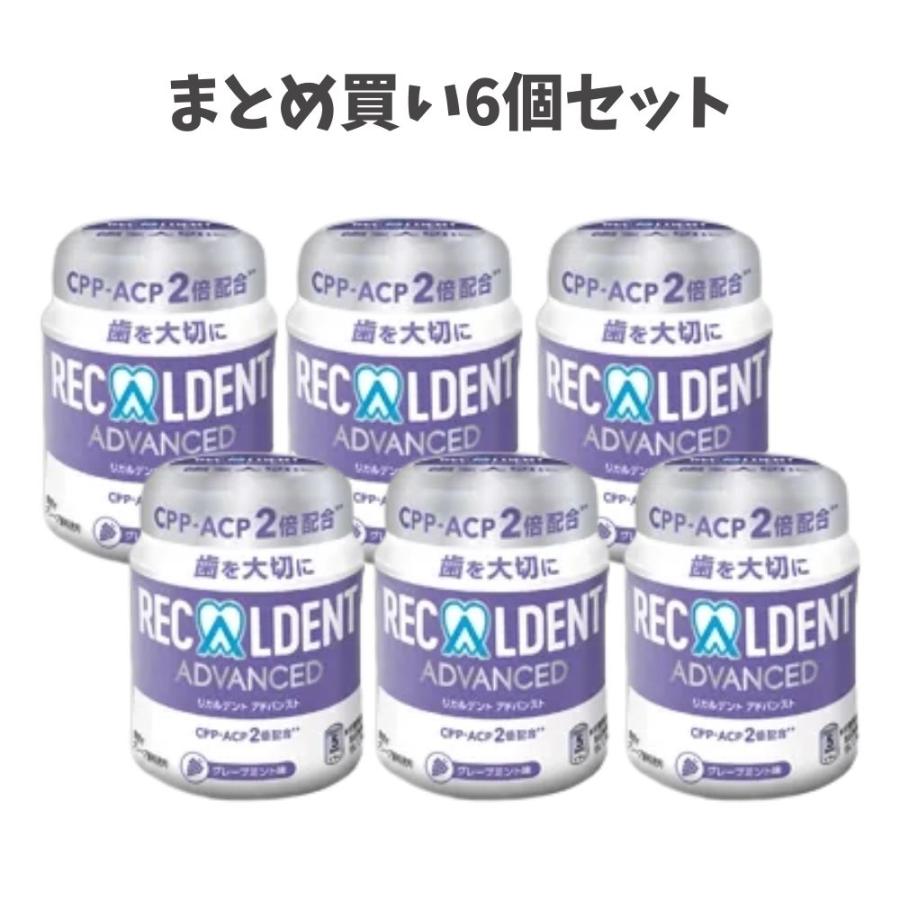 ReCALDENT（リカルデント） 歯科医院専用 粒ガム ボトルタイプ 140g 6