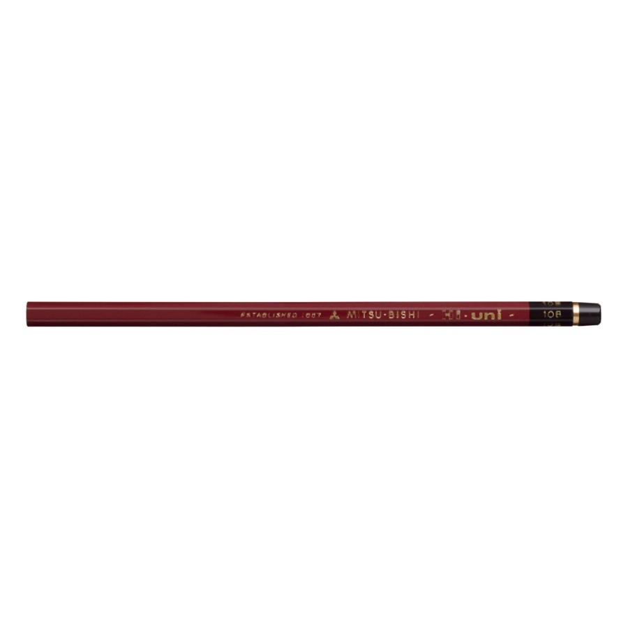 三菱鉛筆 ハイユニ鉛筆 10B 単品（1本） HU10B : オフィスランド