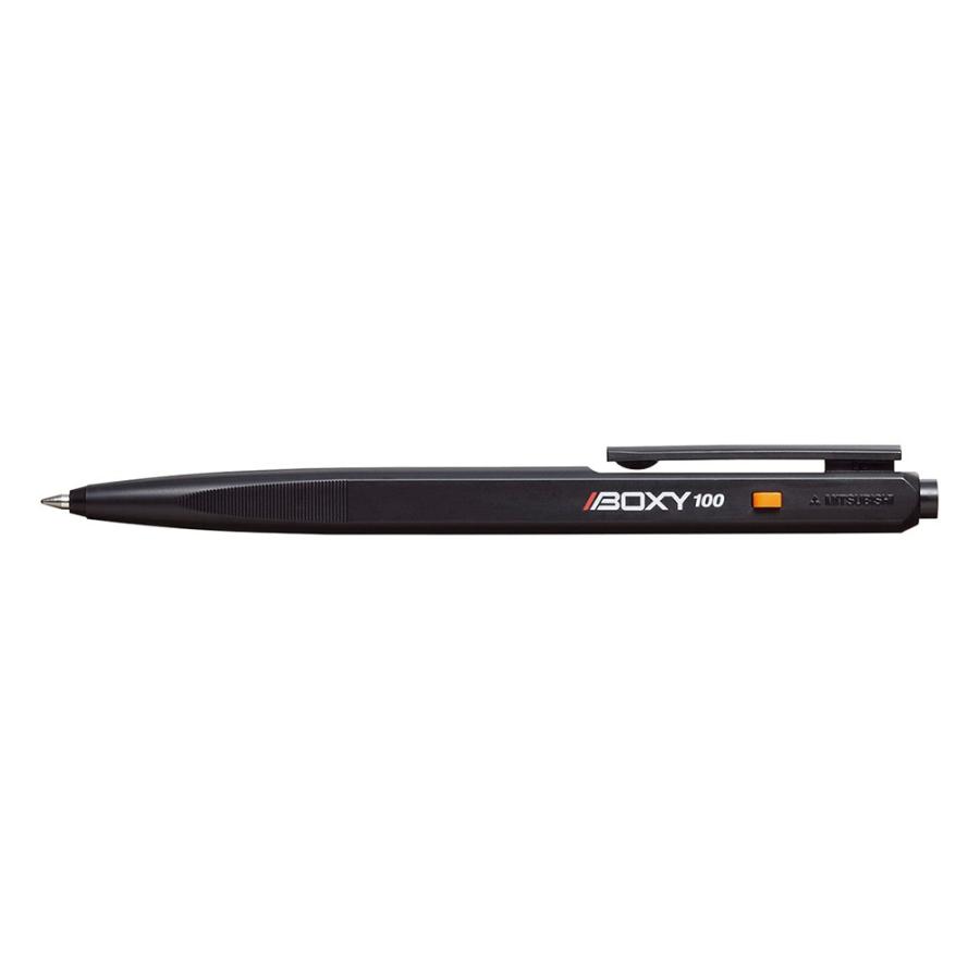 三菱鉛筆 <三菱鉛筆> 油性ボールペン BOXY-100 黒 BX-100.24 三菱鉛筆 <三菱鉛筆> 油性ボールペン BOXY-100 黒 BX-100.24