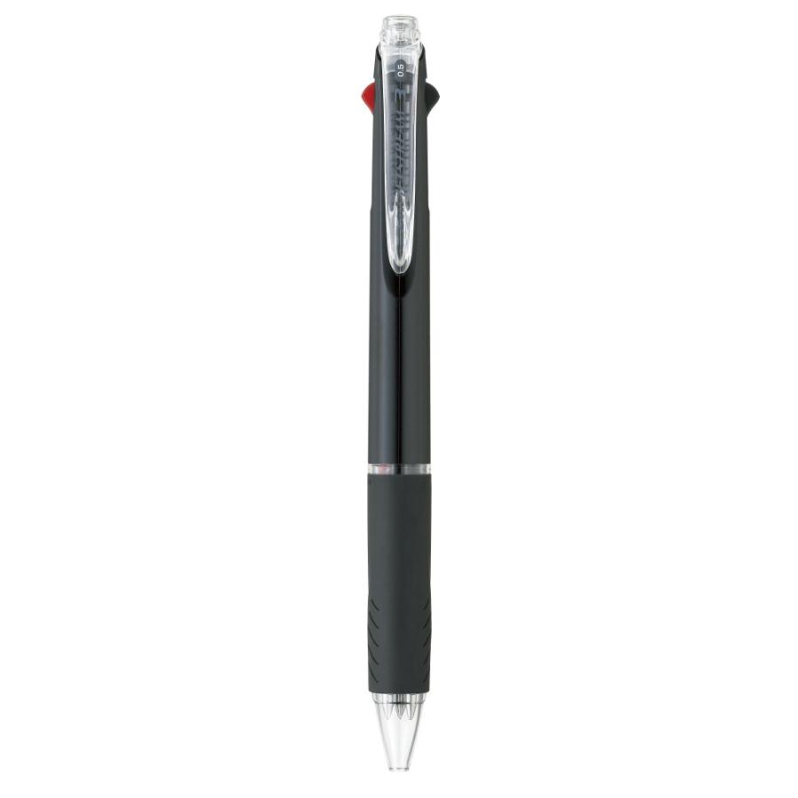 黒いスリムボールペン 三菱鉛筆 ジェットストリーム ボールペン 極細0.5mm 3色 黒 MITSUBISHI