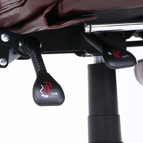 不二貿易 リクライニングチェア ゼクス ブラウン 15504 : オフィス