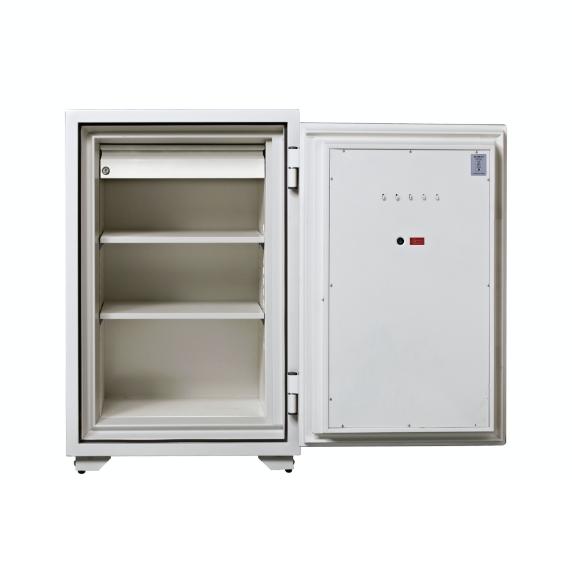 デジタルテンキー式耐火金庫 100EKR3 （シリンダーキー付） A4対応