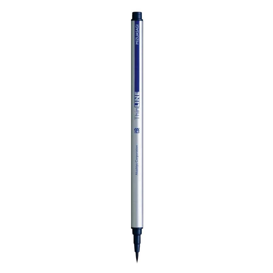あかしや 筆ペン 極細毛筆「彩」（SAI）ThinLINE 水浅葱 TL300-3