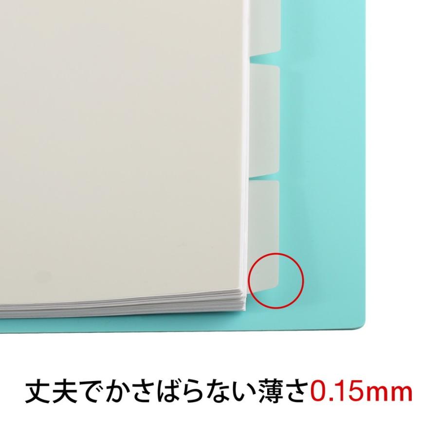 PLUS プラス(PLUS) たすけあ インデックス A4 2穴 ラベルがはがせる