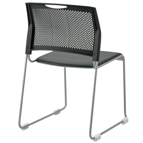 ジョインテックス 会議イス FRS-10L NBK ネオブラック 706748_1