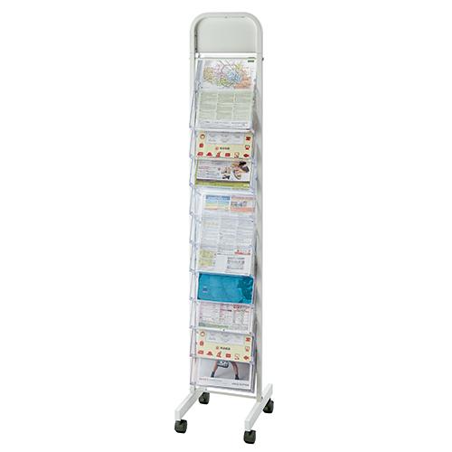 トヨダプロダクツ パンフレットスタンド PSB-110CN 1列10段 889332の画像