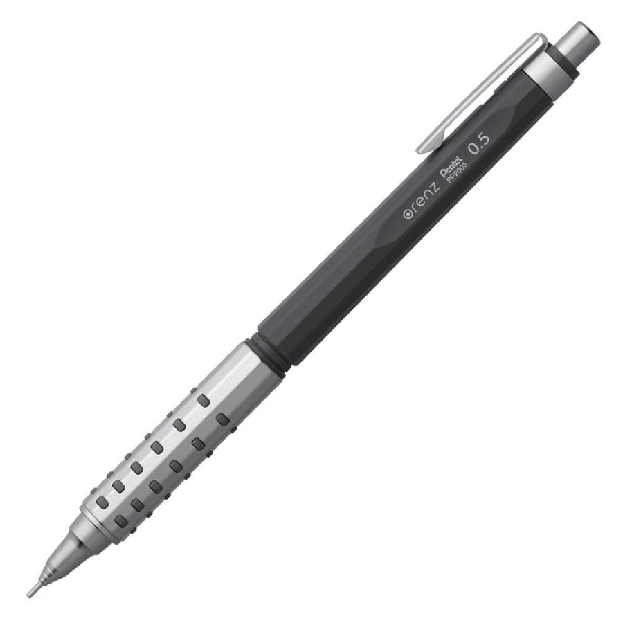 ぺんてる（Pentel） オレンズAT デュアルグリップタイプ グレー 0.5mm