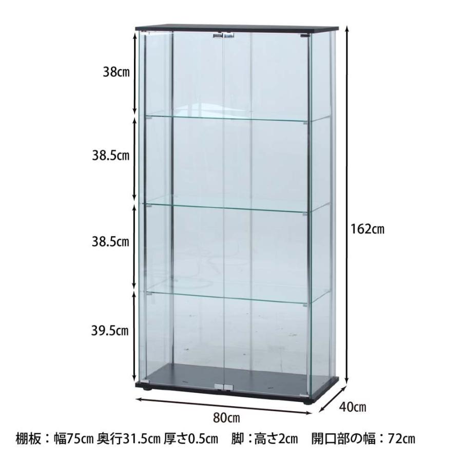 不二貿易（Fuji Boeki） ガラスディスプレイケースクリア TMG-G53-1