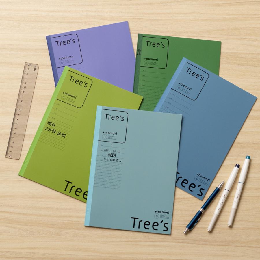 日本ノート（NIPPON NOTE） パックノート Tree's B5 プラスメモリ 20枚