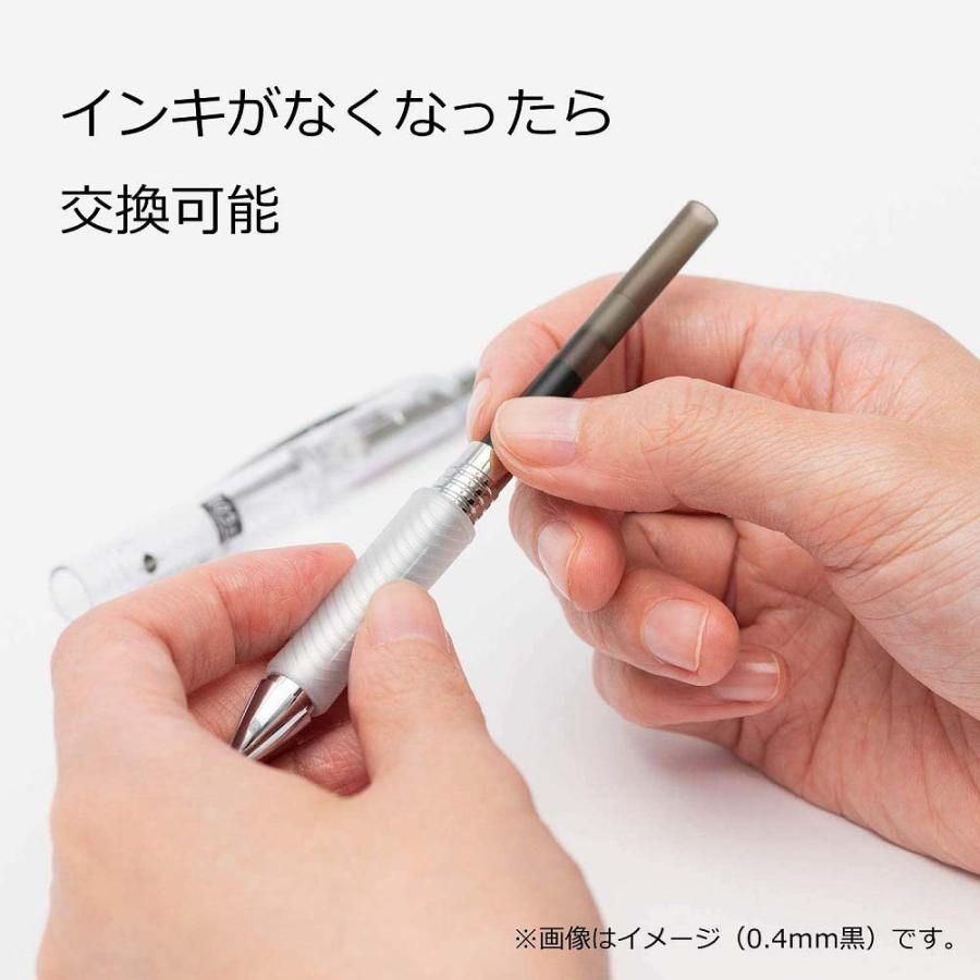 ぺんてる Pentel エナージェル インフリー 4色セット リフィル1本おまけ付き 0.5mm XBLN75TL-4STA｜officeland｜06