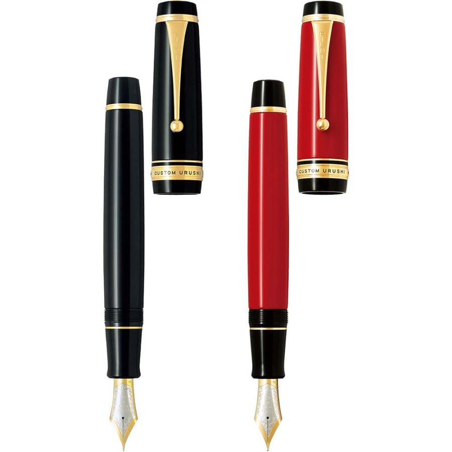 PILOT（パイロット） 万年筆 カスタム URUSHI 朱 中細字 ギフトケース
