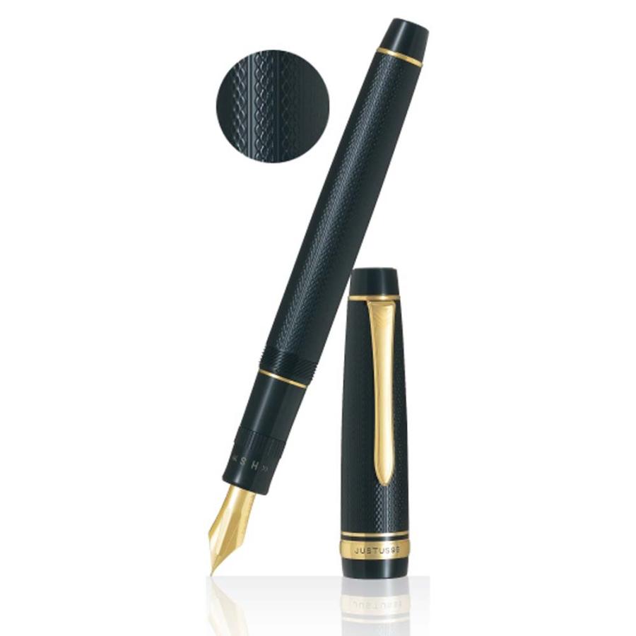 パイロット万年筆ジャスタス95 ネットブラック 中字(M)FJ-3MR-NB-M PILOT（パイロット） 万年筆 ジャスタス95 ネットブラック 中字 FJ-3MR