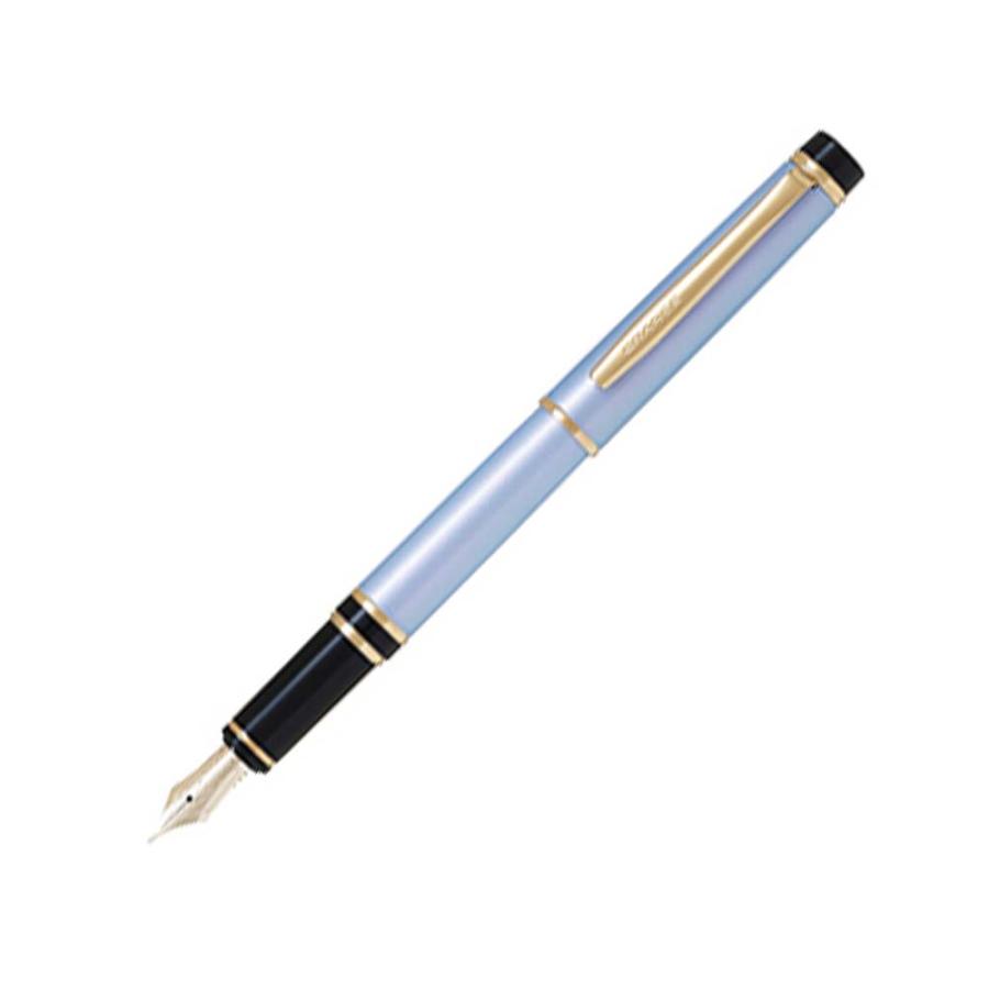 PILOT 万年筆 グランセ パールブルー インク・ケース付き PILOT（パイロット） 万年筆 グランセ パールブルー 極細字 ギフト