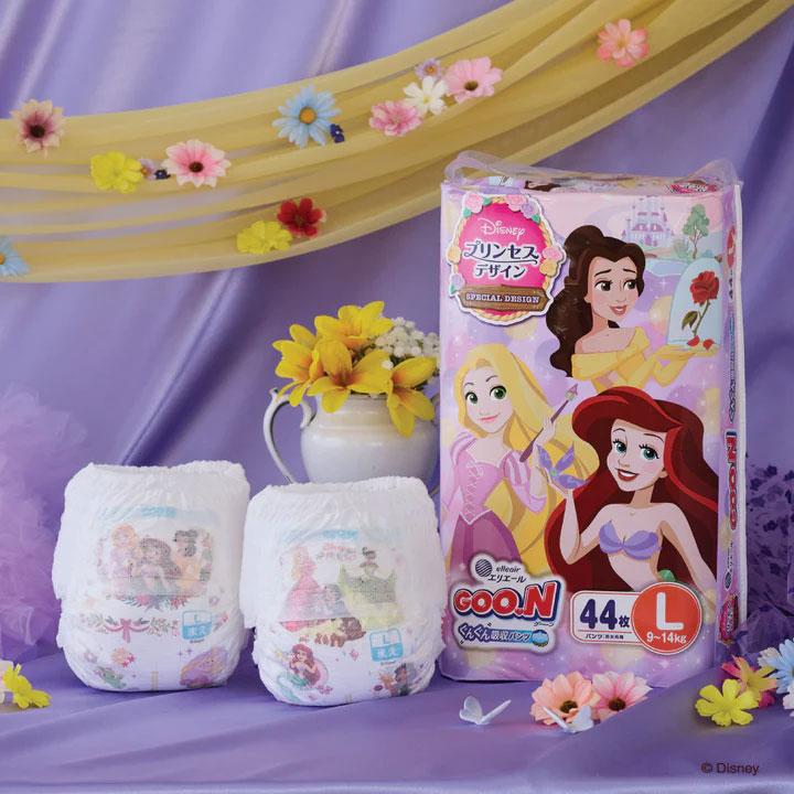 GOO.N 大王製紙 エリエール グーン ぐんぐん吸収パンツ プリンセス