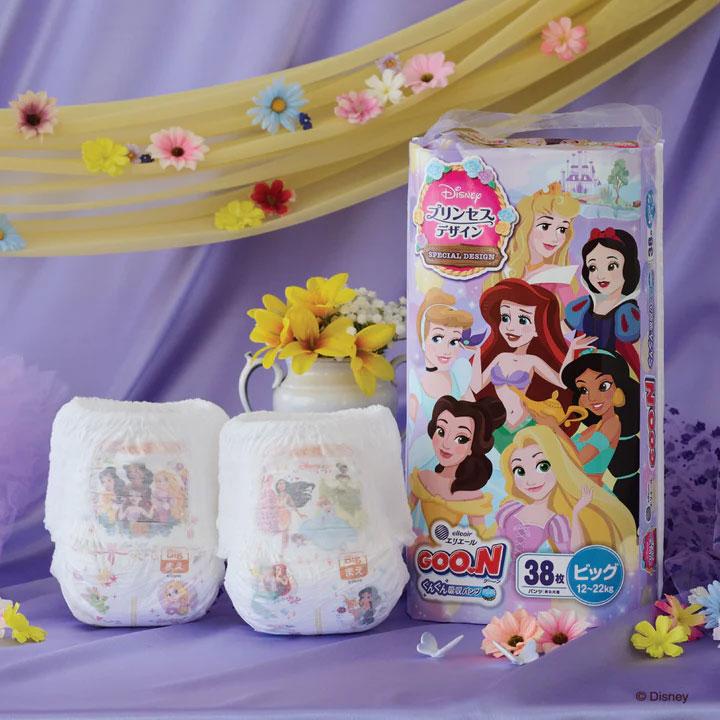 GOO.N 大王製紙 エリエール グーン ぐんぐん吸収パンツ プリンセス