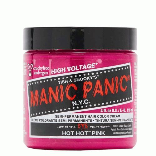 安心と信頼 Manic Panic マニックパニック ヘアカラー ホットホットピンク 118ml クリーム メール便送料無料
