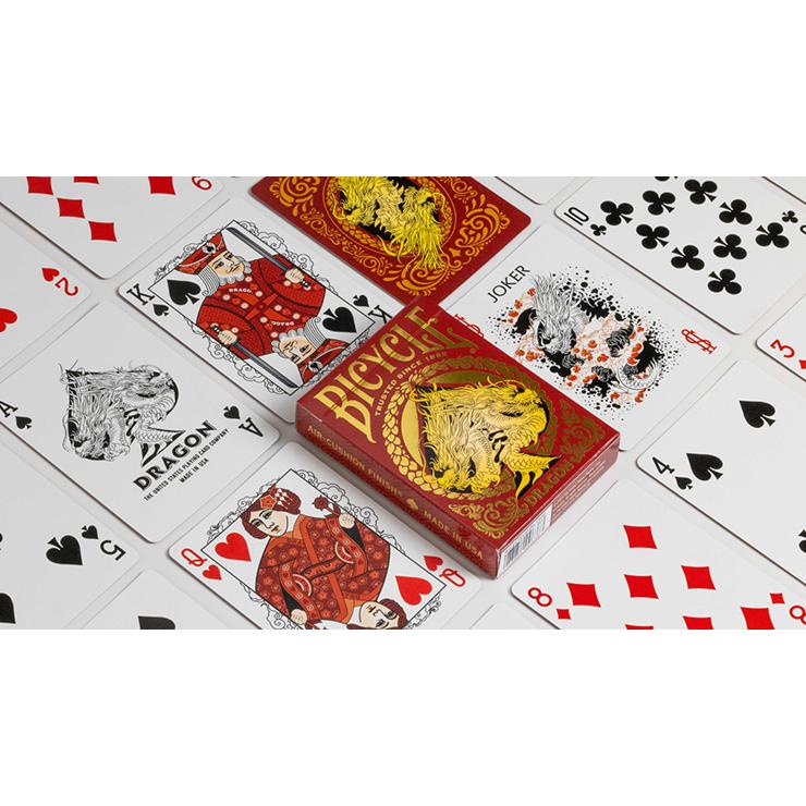 バイスクル BICYCLE トランプ プレイングカード DRAGON ドラゴン RED