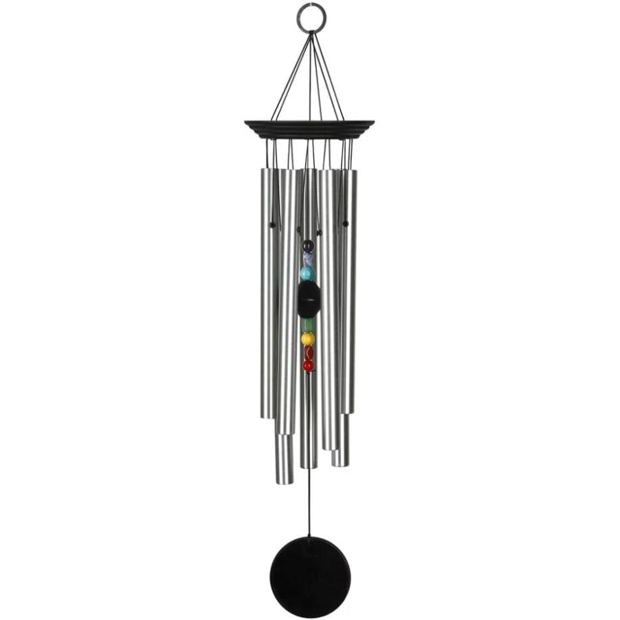 正規品 チャクラチャイム ラージ 7つの石 ウッドストック Chakra