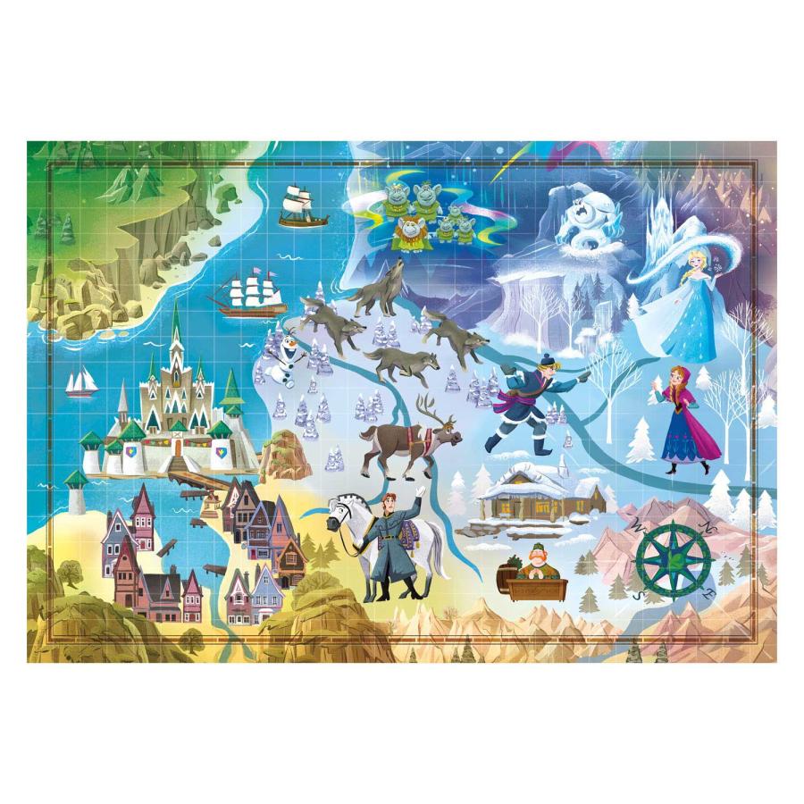 Disney（ディズニー） Disney FROZEN Story Maps アナと雪の女王