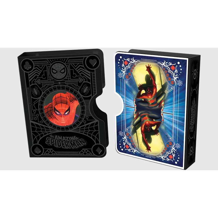 マーベル スパイダーマン プレミアムトランプ メタルカードガード付き