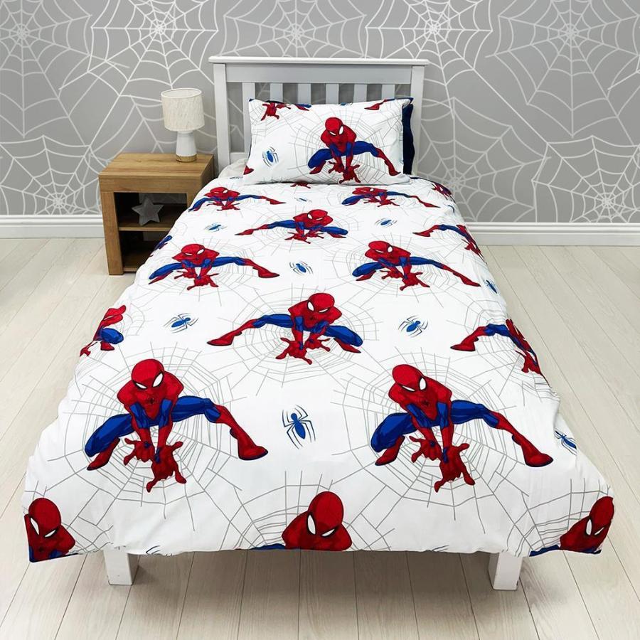 マーベル スパイダーマン シングルサイズ 掛け布団カバー+枕カバー セット Marvel Spiderman マーベル スパイダーマン シングルサイズ 掛け布団カバー+枕カバー セット Marvel Spiderman