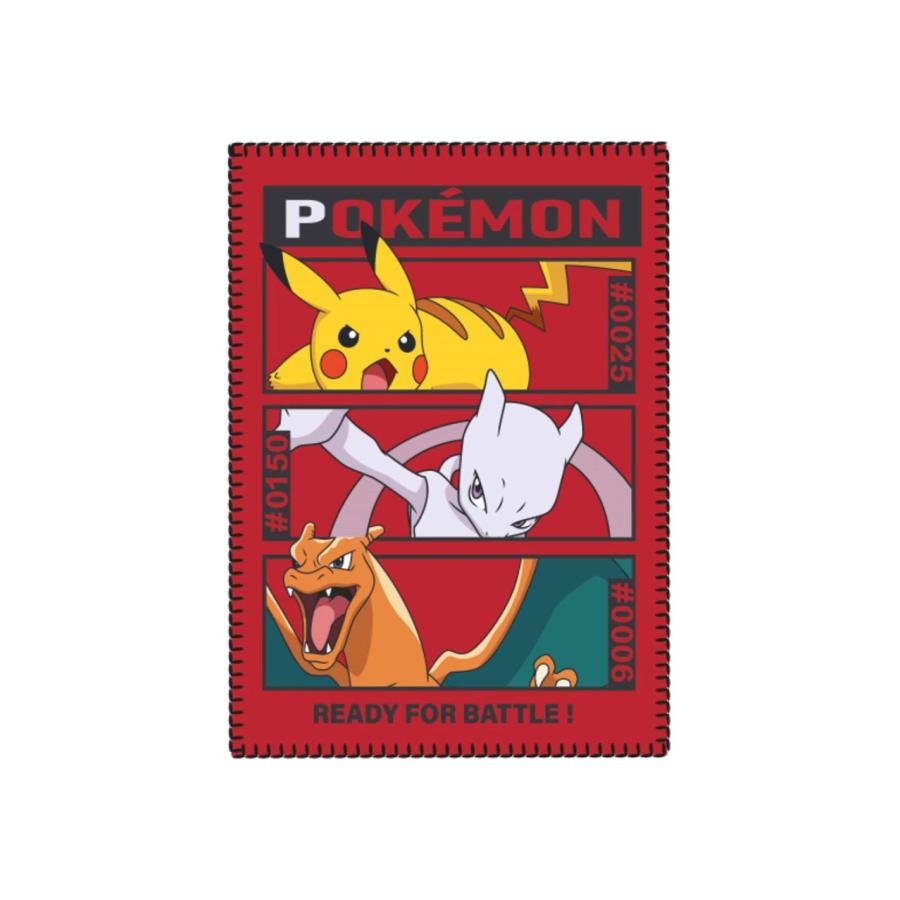 ポケモン ピカチュー ミュウツー リザードン フリース ブランケット