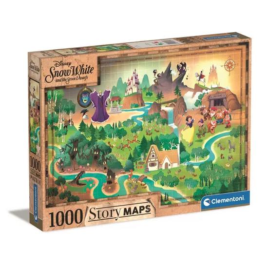 Disney（ディズニー） Disney Snow White Story Maps 白雪姫