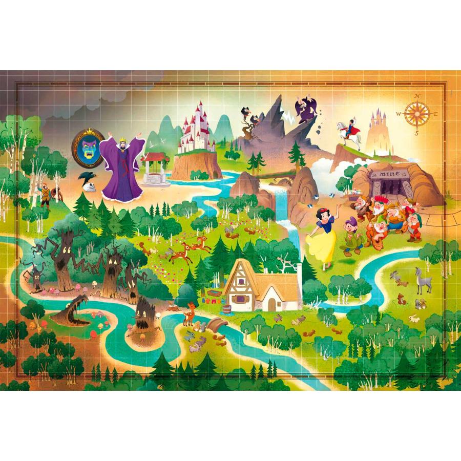 Disney（ディズニー） Disney Snow White Story Maps 白雪姫