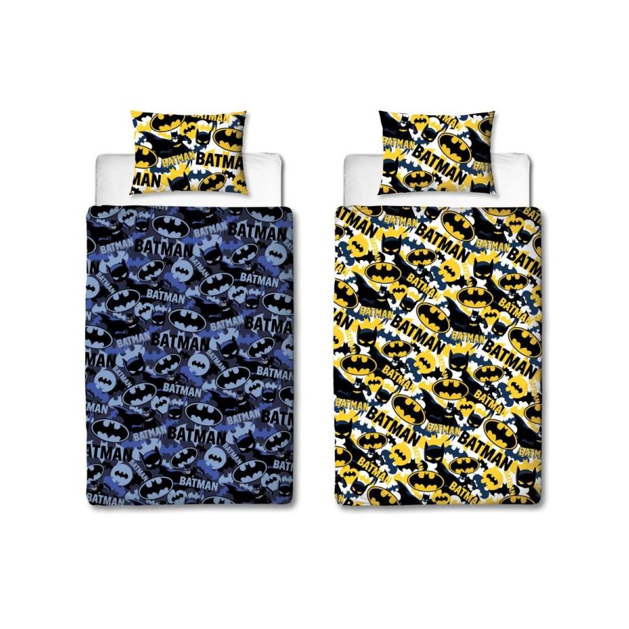バットマン BATMAN シングル 掛け布団カバー+枕カバー セット : 輸入