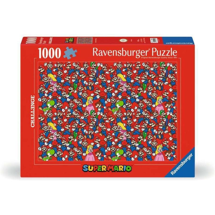 ラベンスバーガー　スーパーマリオ　チャレンジ　ジグソーパズル　パズル　1000ピース 　RAVENSBURGER Super Mario（Yahoo!・輸入雑貨シリウス）