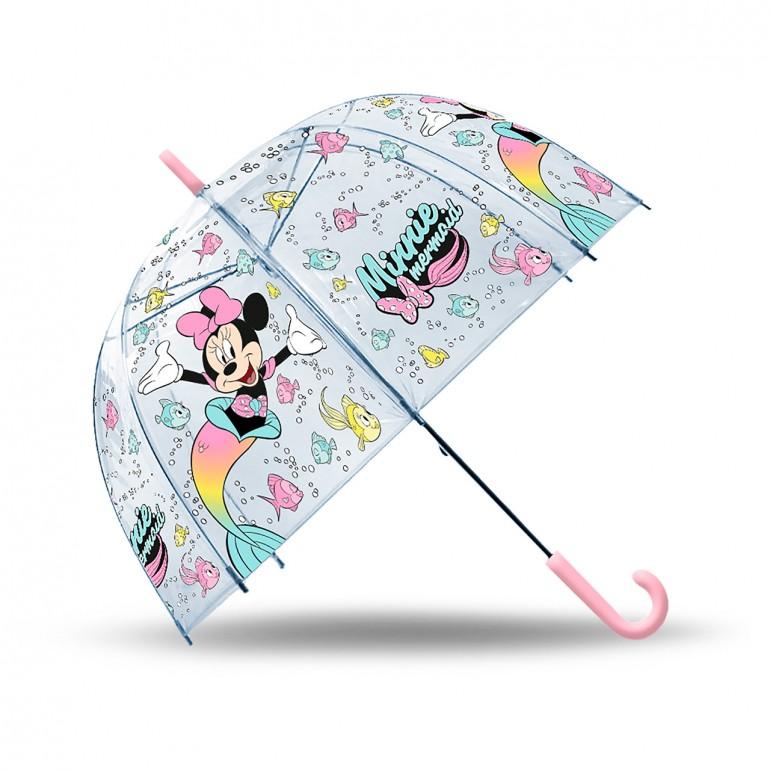 Disney（ディズニー） ミニーマウス 子供用 傘 雨傘 手開き マニュアル