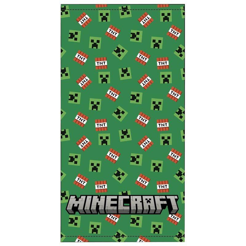 MINECRAFT マインクラフト マイクラ クリーパー TNT バスタオル 70cm