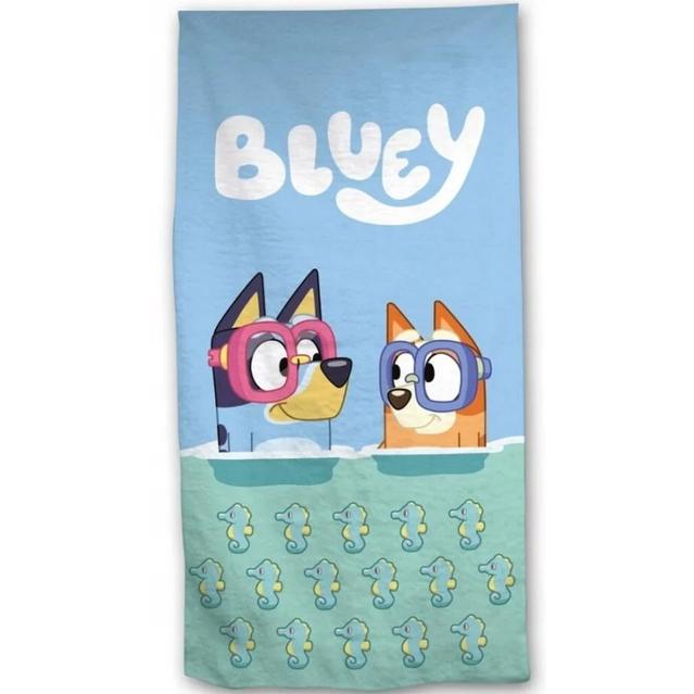 BLUEY ブルーイ Beach Towel ビーチタオル バスタオル 140cm x 70cm