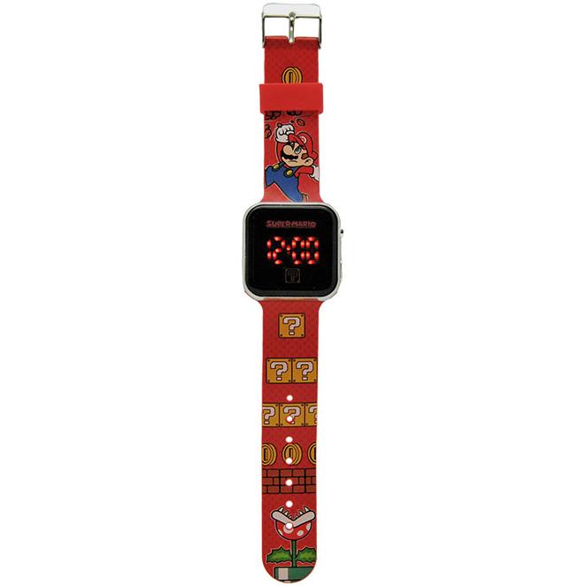 スーパーマリオ LED デジタル 腕時計 子供用 wrist watch 日時指定不可
